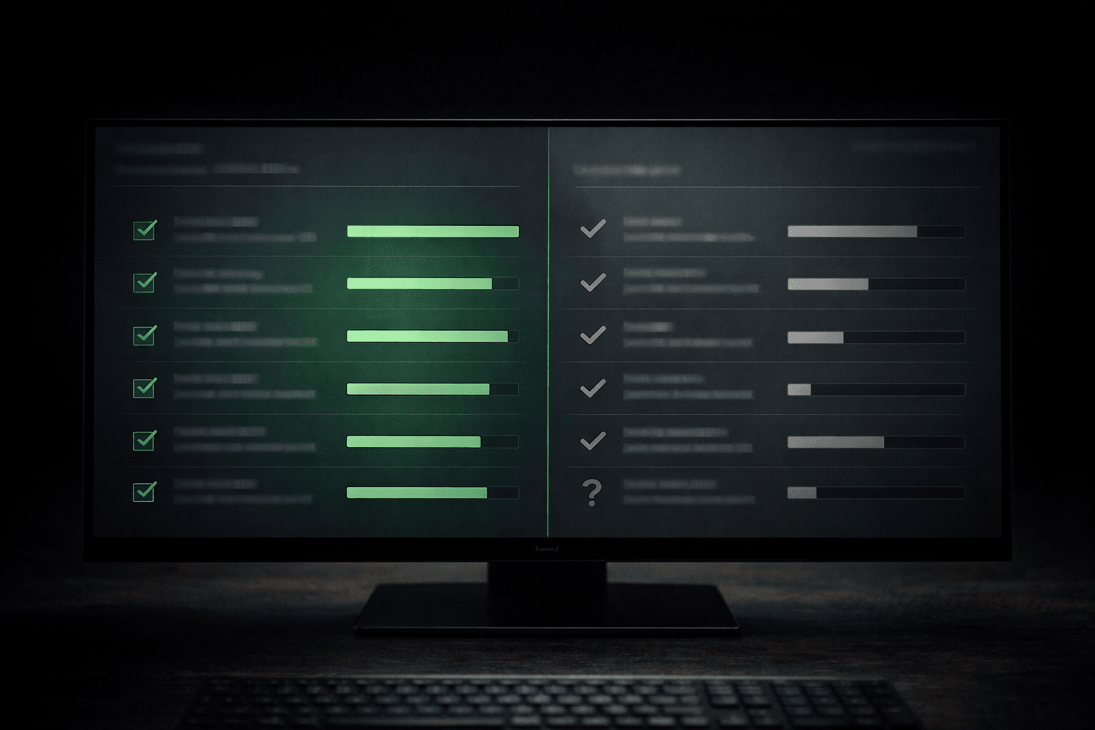 Exemple de rapport ImmoLeaks montrant le croisement de 50 sources publiques officielles